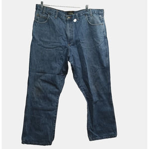 Red Head Jeans Men's 46x30‎ Classic Fit Straight Leg Blue Medium Wash (44x29.5)